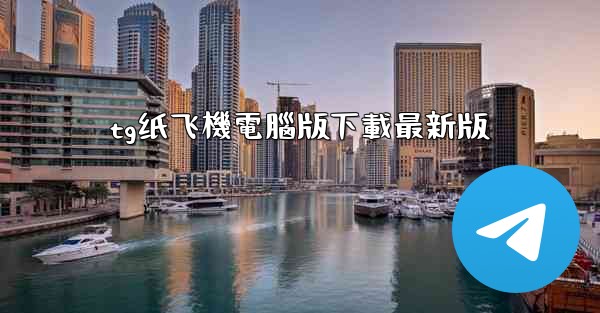 tg纸飞機電腦版下載最新版