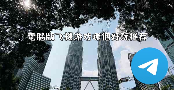 電腦版飞機游戏哪個好玩推荐