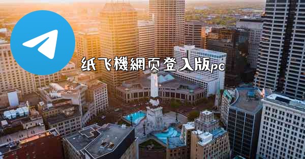 纸飞機網页登入版pc