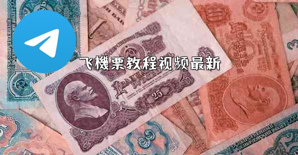 飞機票教程视频最新