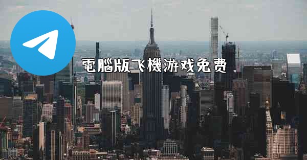 電腦版飞機游戏免费