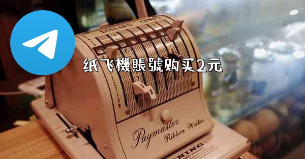 纸飞機賬號购买2元