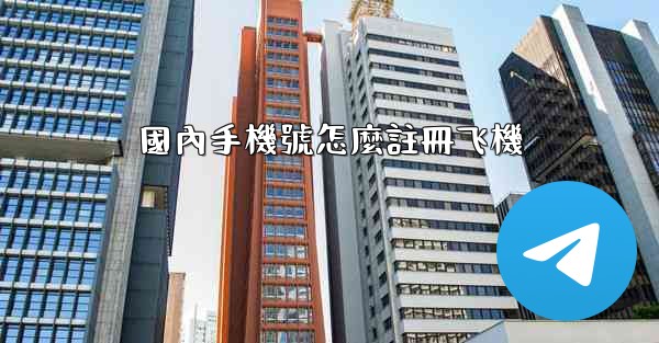 國內手機號怎麼註冊飞機