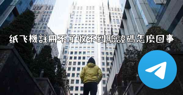 纸飞機註冊不了收不到驗證碼怎麼回事