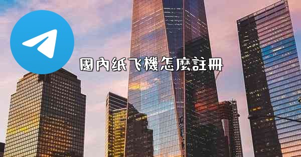 國內纸飞機怎麼註冊