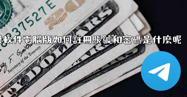 飞機軟件電腦版如何註冊賬號和密碼是什麼呢