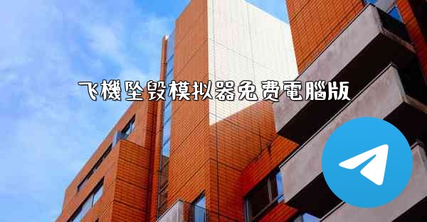 飞機坠毁模拟器免费電腦版