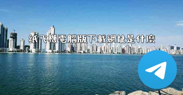 纸飞機電腦版下載網址是什麼