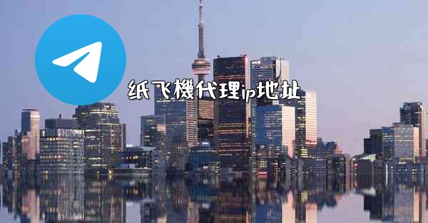纸飞機代理ip地址