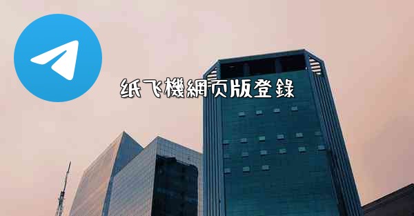 纸飞機網页版登錄