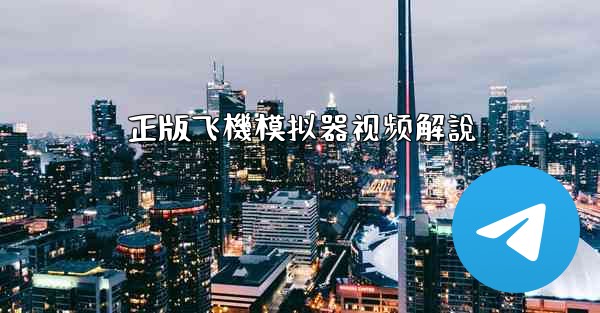 正版飞機模拟器视频解說
