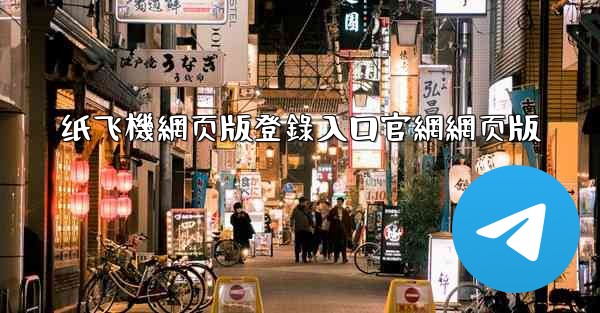 纸飞機網页版登錄入口官網網页版