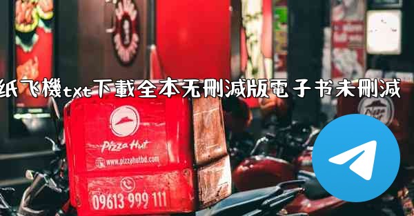 纸飞機txt下載全本无刪減版電子书未刪減