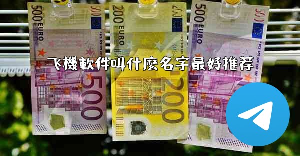 飞機軟件叫什麼名字最好推荐