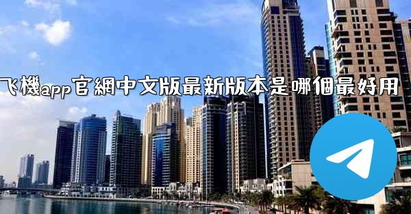 纸飞機app官網中文版最新版本是哪個最好用