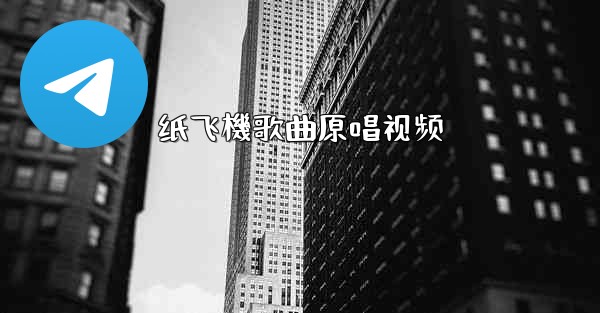 <b>纸飞機歌曲原唱视频</b>