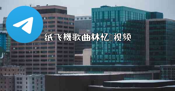 纸飞機歌曲林忆莲视频