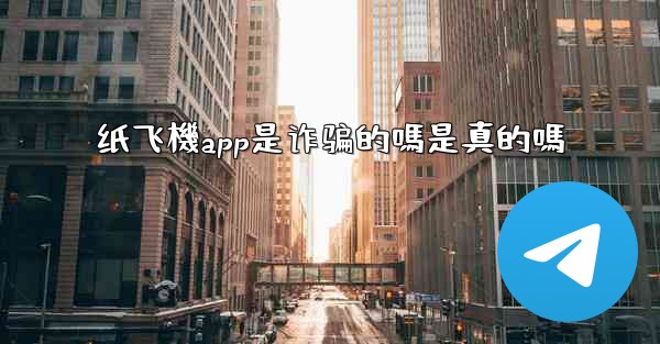 纸飞機app是诈骗的嗎是真的嗎