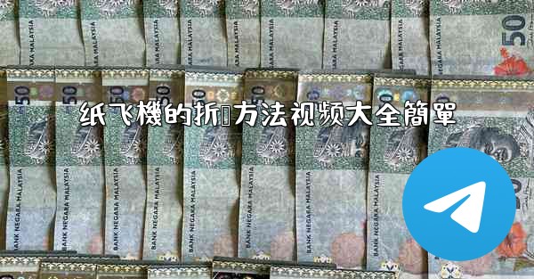 纸飞機的折叠方法视频大全簡單