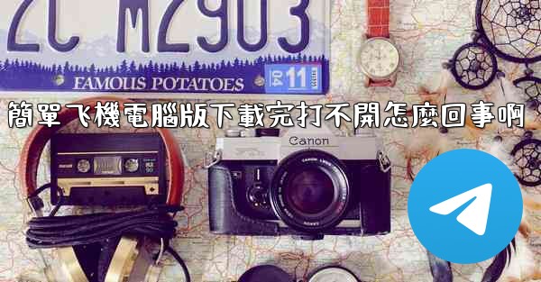 簡單飞機電腦版下載完打不開怎麼回事啊