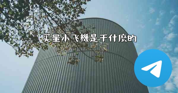 买量小飞機是干什麼的