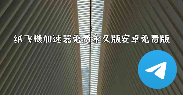纸飞機加速器免费永久版安卓免费版