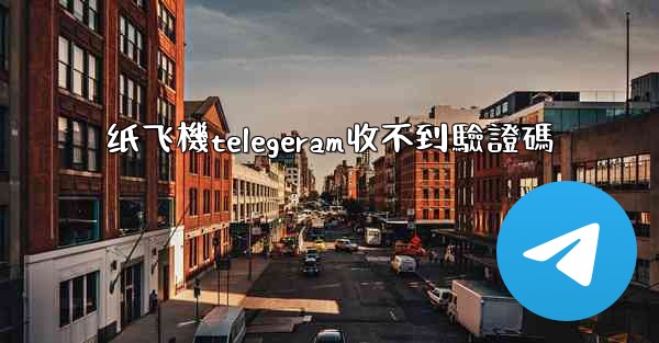 纸飞機telegeram收不到驗證碼