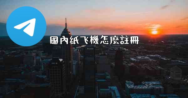 國內纸飞機怎麼註冊