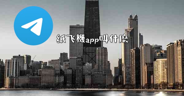 纸飞機app叫什麼