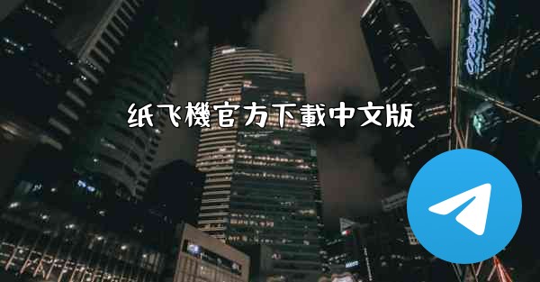 纸飞機官方下載中文版