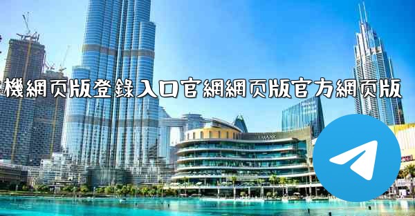 纸飞機網页版登錄入口官網網页版官方網页版