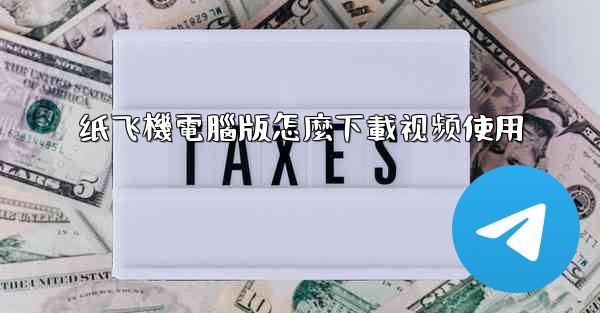 纸飞機電腦版怎麼下載视频使用