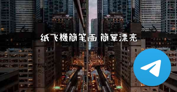 纸飞機簡笔画 簡單漂亮