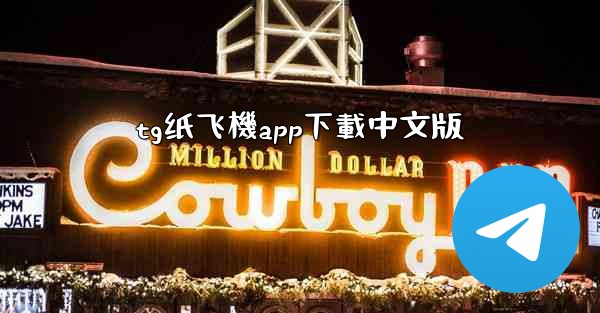 tg纸飞機app下載中文版