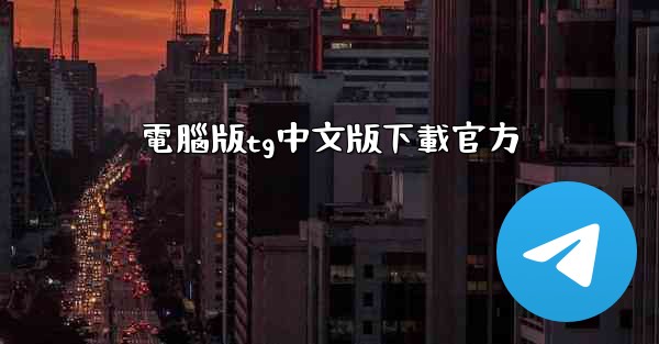 電腦版tg中文版下載官方