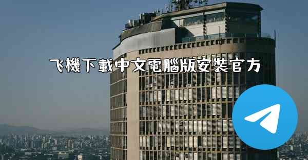 飞機下載中文電腦版安裝官方