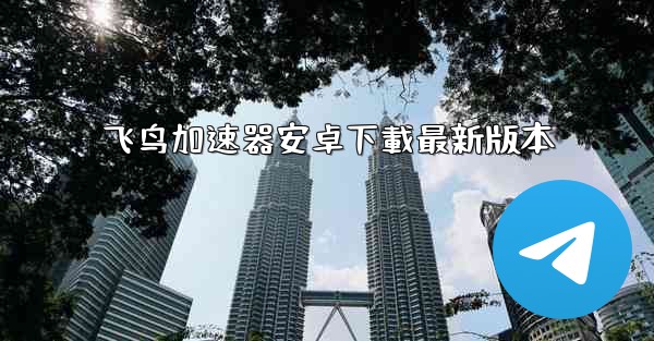 飞鸟加速器安卓下載最新版本