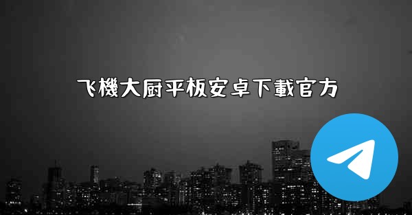 飞機大厨平板安卓下載官方
